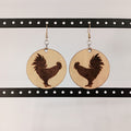 Rooster earrings image 0