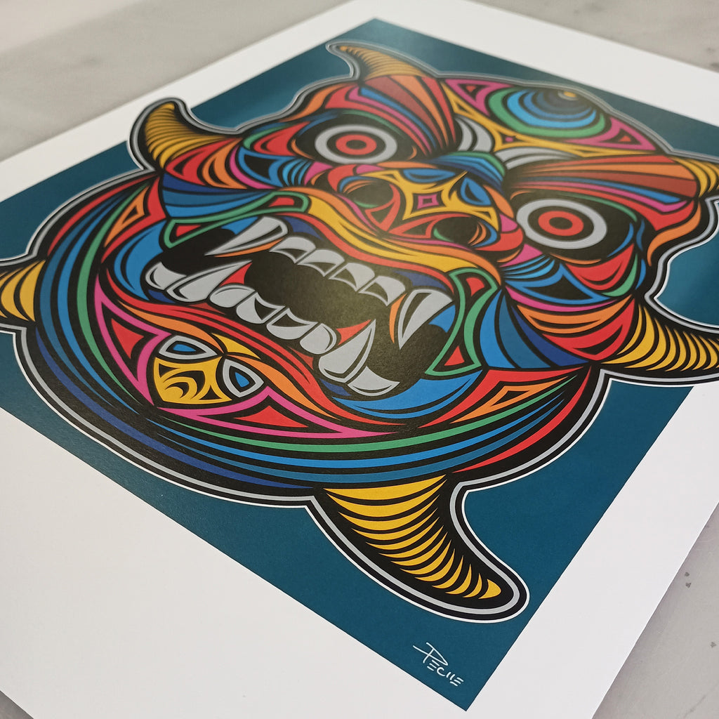 Big Trouble – Original Art Print by David Peche | 13" × 19"