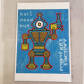 Bot1: Dead Eye – Original Art Print by David Peche | 13" x 19"