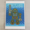 Bot2: Lady Boom Boom – Original Art Print by David Peche | 13" x 19"