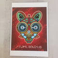 Bot5: Atomic Squeaks – Original Art Print by David Peche | 13" × 19"