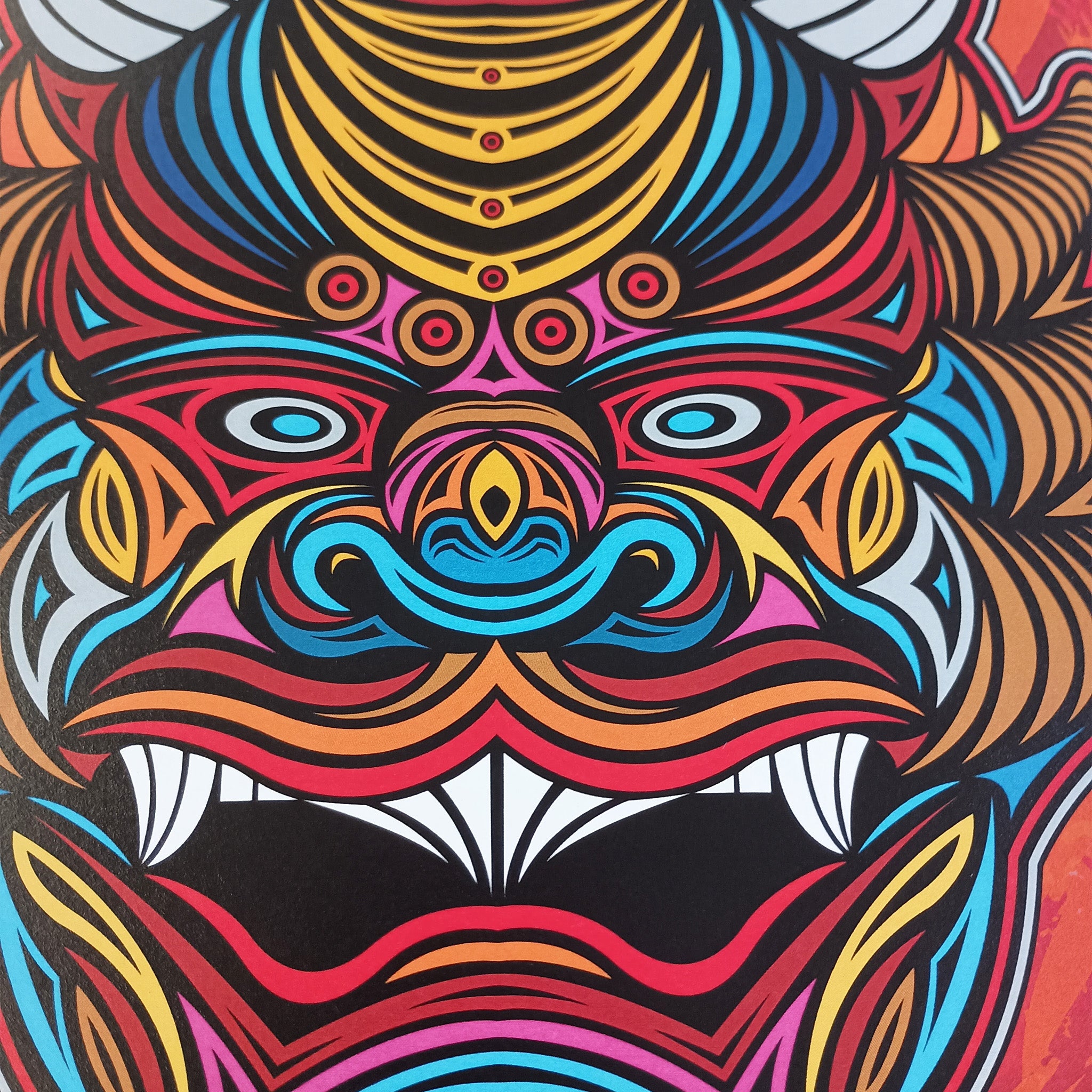 King Cuccy – Original Art Print by David Peche | 13" × 19"