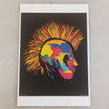 Mohawk – Original Art Print by David Peche | 13" × 19"
