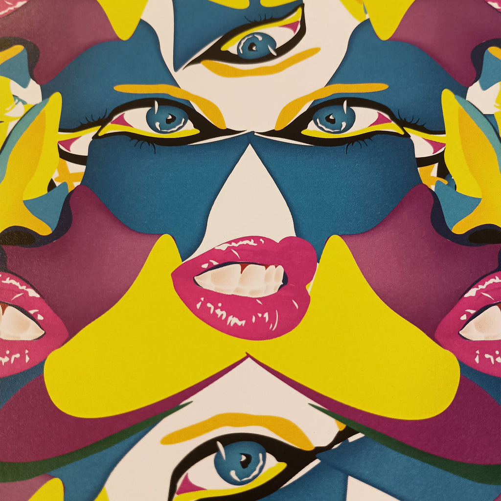 Two Tongues – Original Art Print by David Peche | 13" x 19"