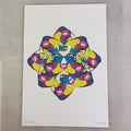 Two Tongues – Original Art Print by David Peche | 13" x 19"