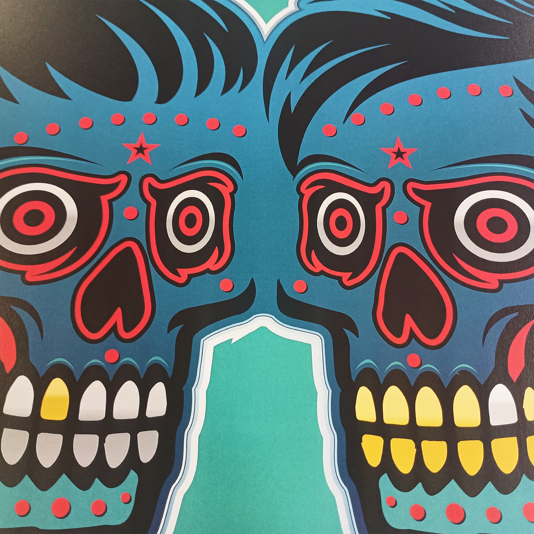 Two Dead Carnies – Original Art Print by David Peche | 19" × 13"