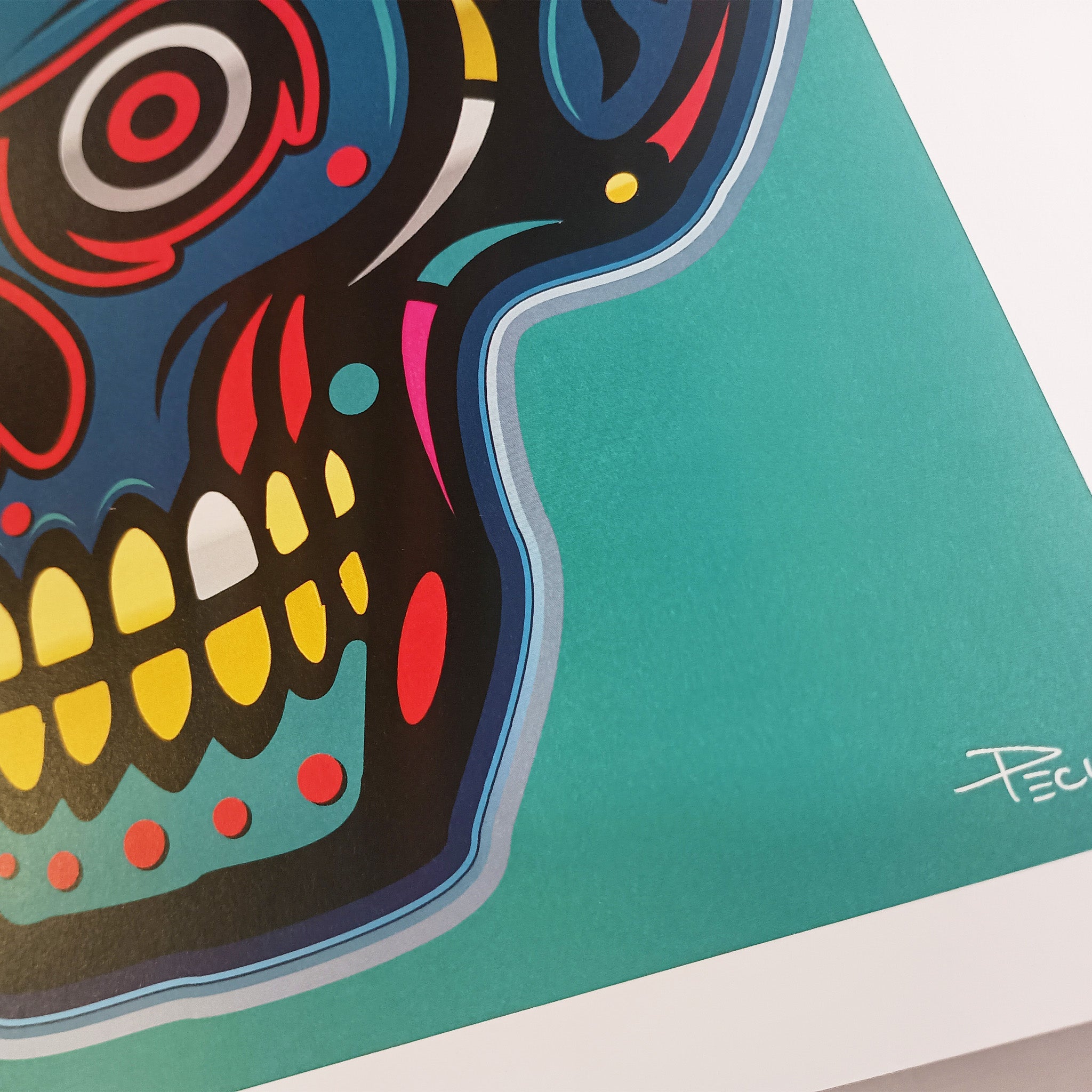 Two Dead Carnies – Original Art Print by David Peche | 19" × 13"